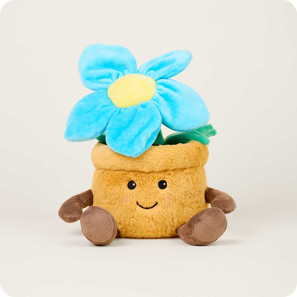 Blue Flower Pot Warmies - Daily Scent