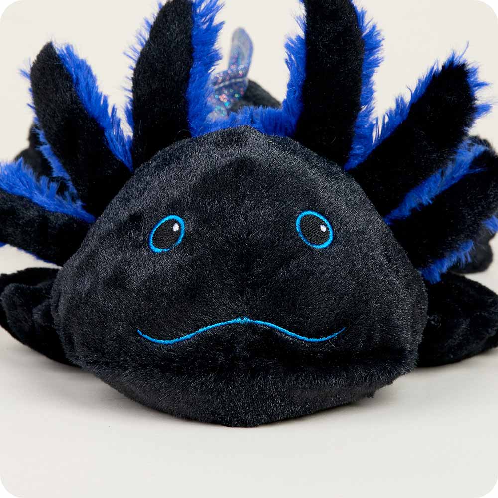 Black Axolotl Warmies - Cozy Glow