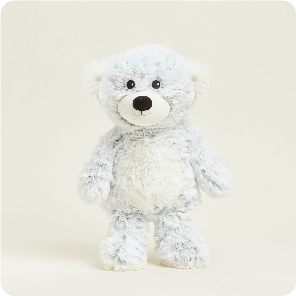 Gray Marshmallow Bear Warmies - Bright Scent