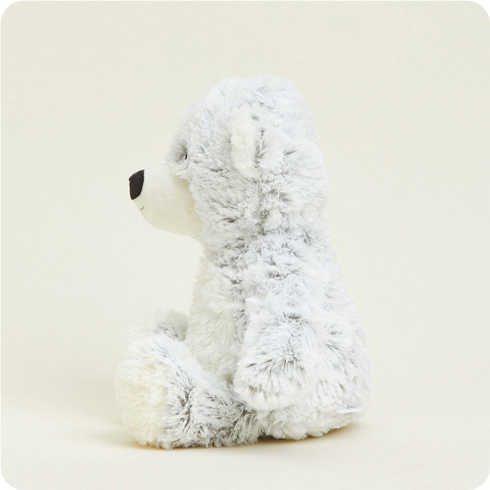 Gray Marshmallow Bear Warmies - Bright Scent
