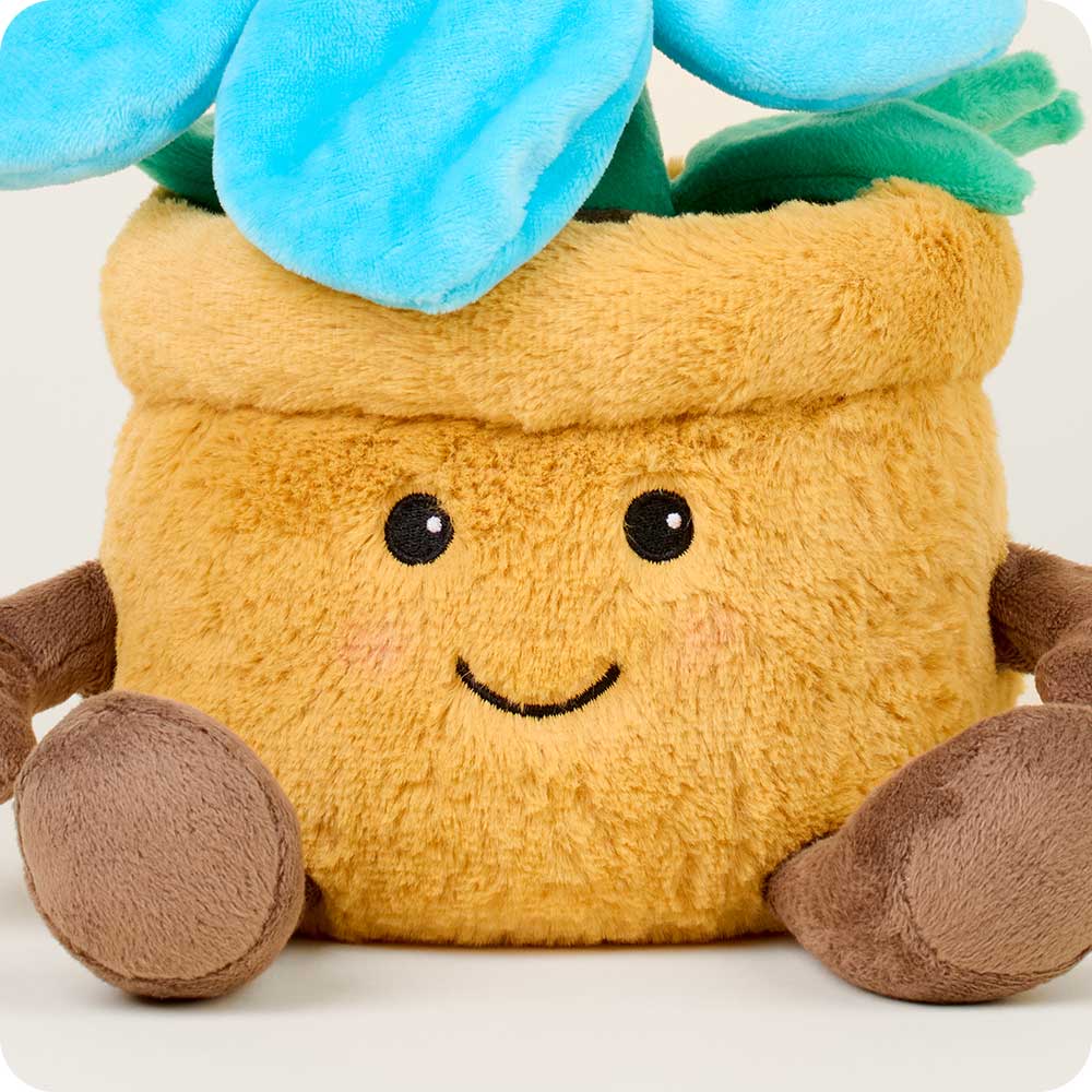 Blue Flower Pot Warmies - Daily Scent