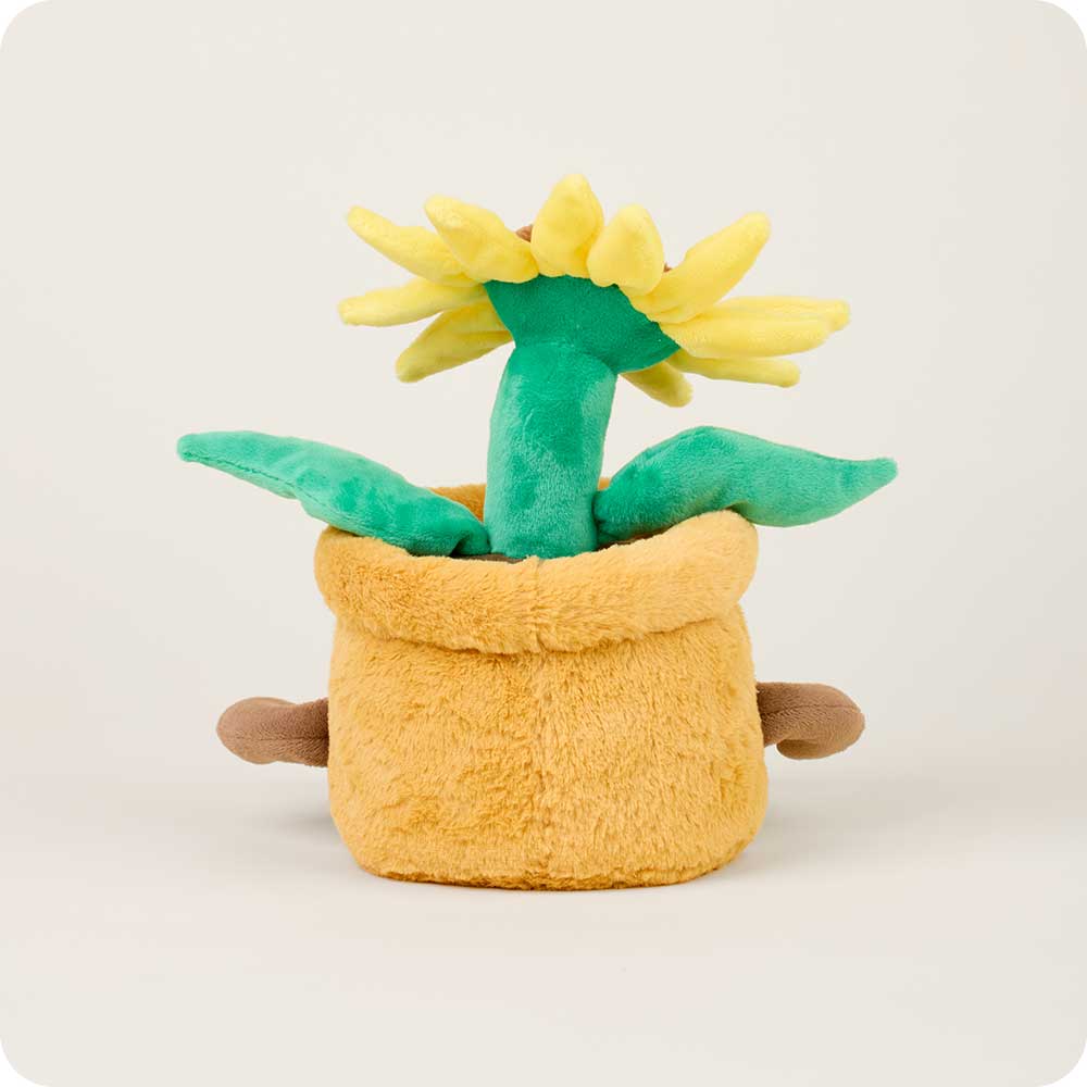 Yellow Flower Pot Warmies - Classic Notes