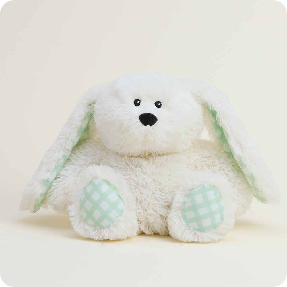 Gingham Bunny Warmies - Cozy Glow