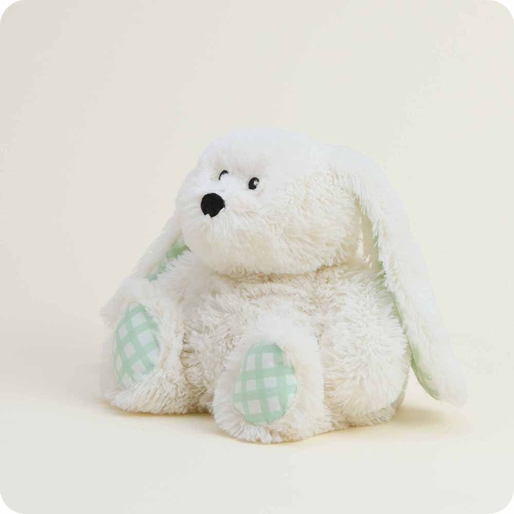 Gingham Bunny Warmies - Cozy Glow