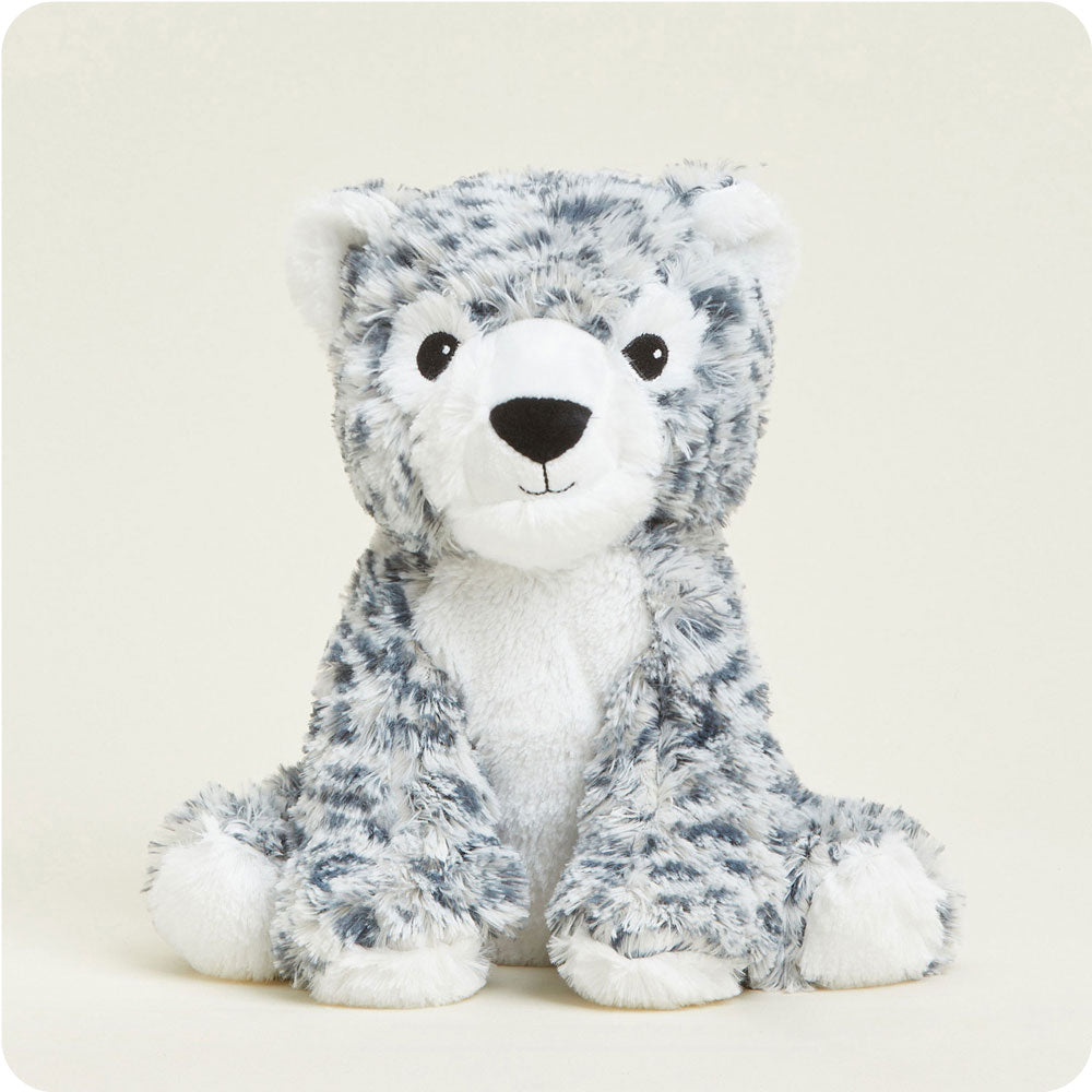 Snow Leopard Warmies - Cozy Glow