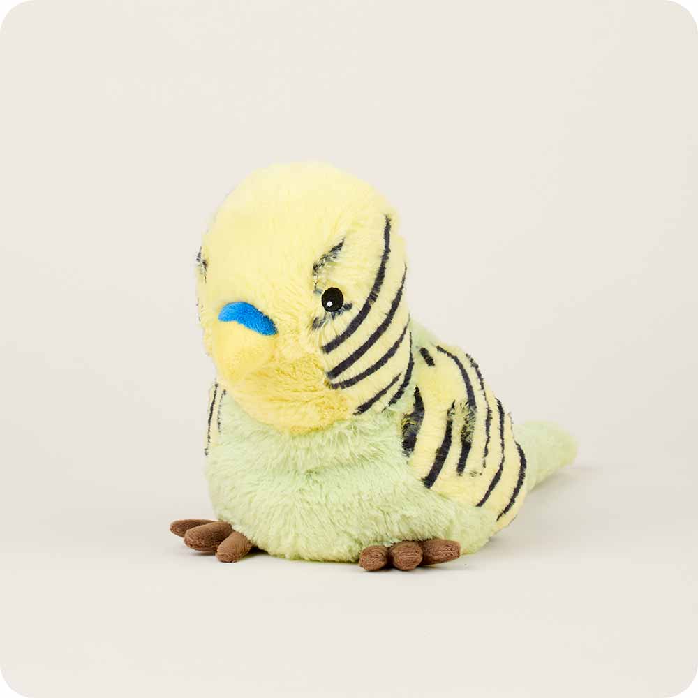 Green Parakeet Warmies - Clean Mood