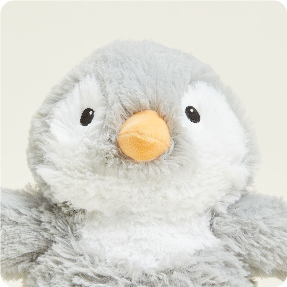 Gray Penguin Warmies - Cozy Glow