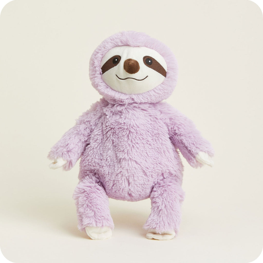 Purple Sloth Warmies - Home Glow
