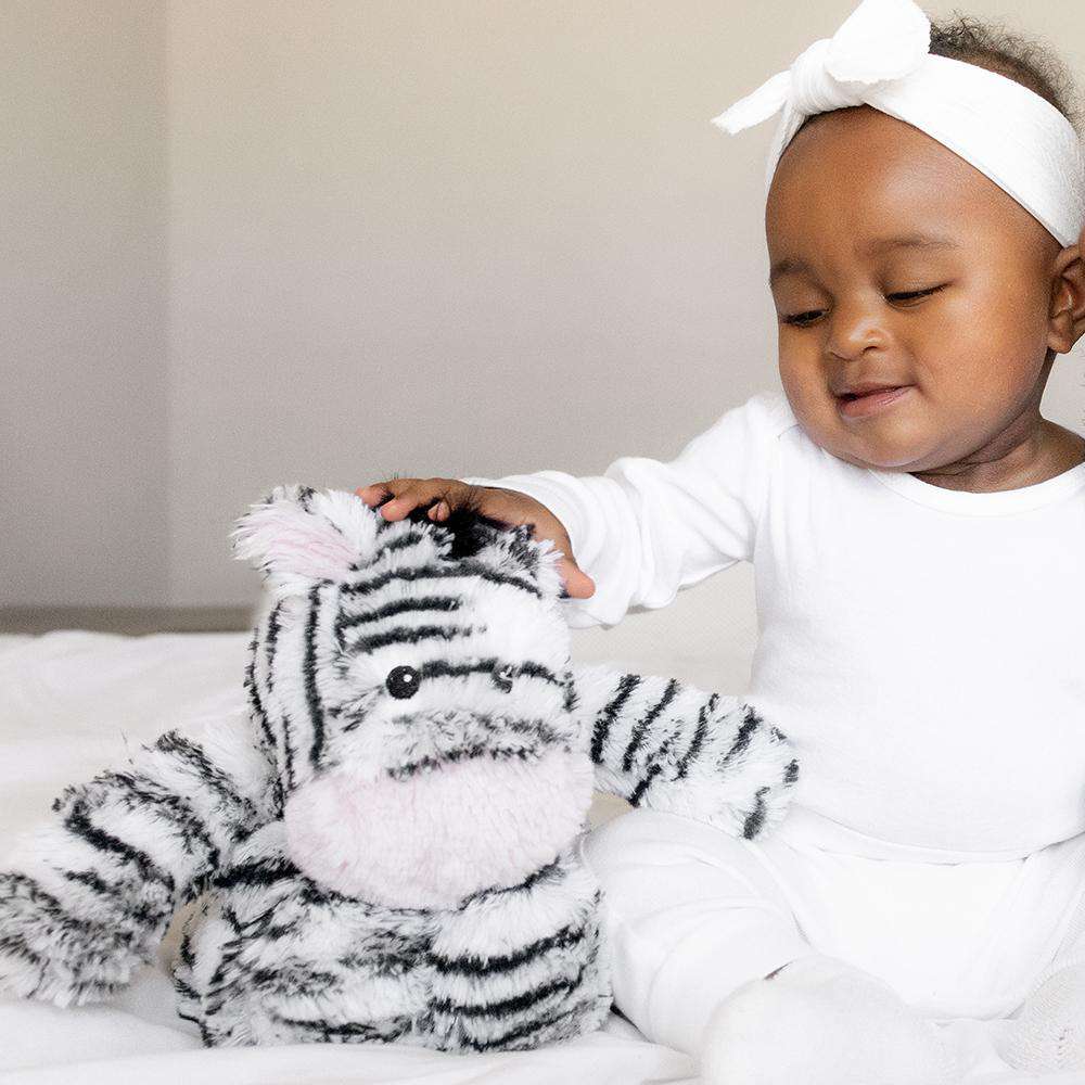 Zebra Warmies - Gentle Mist