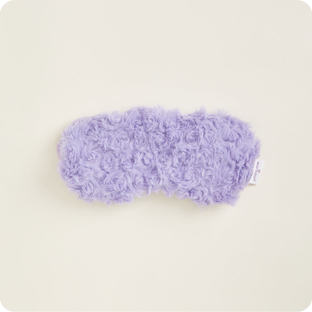 Curly Purple Eye Mask Warmies - Simple Hold