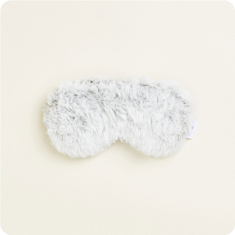 Marshmallow Gray Eye Mask Warmies - Travel Ready