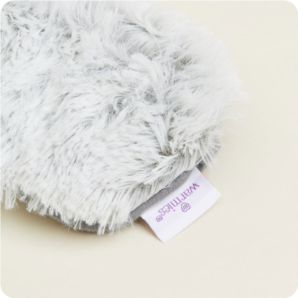Marshmallow Gray Eye Mask Warmies - Travel Ready