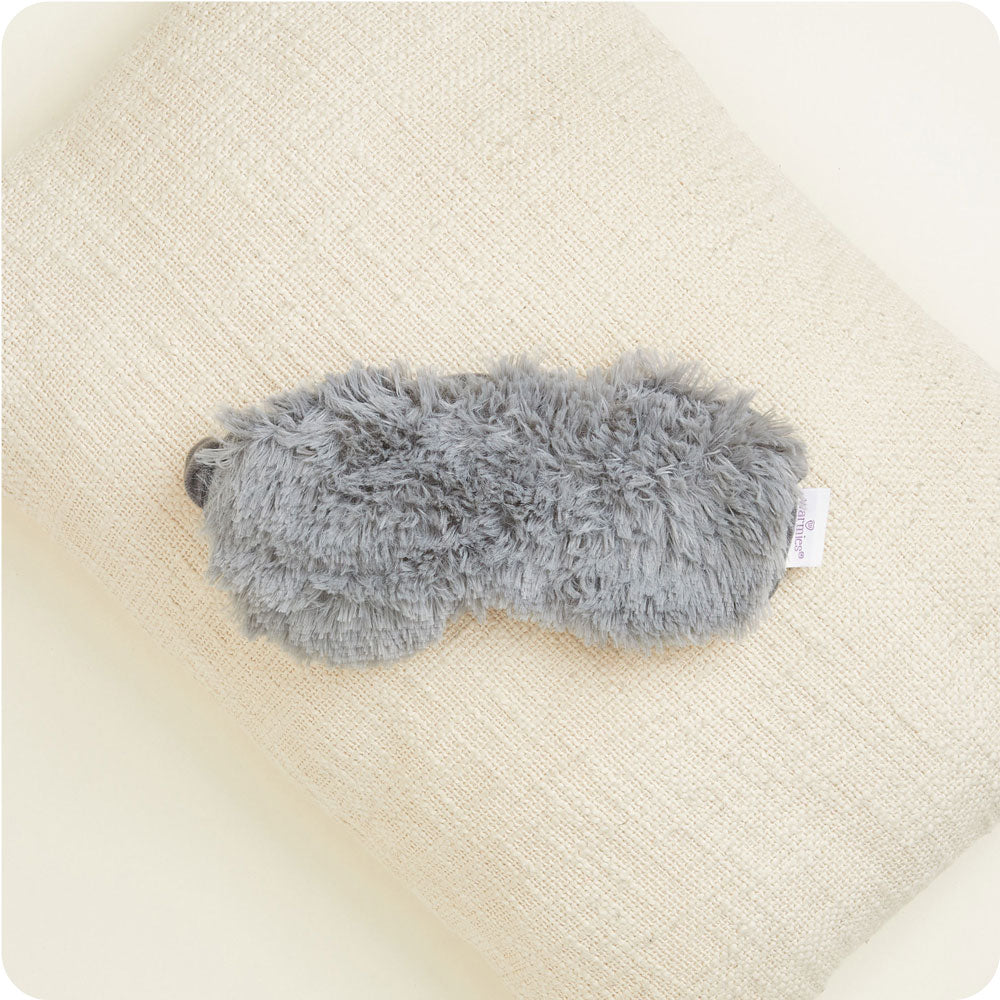Gray Eye Mask Warmies - Light Storage