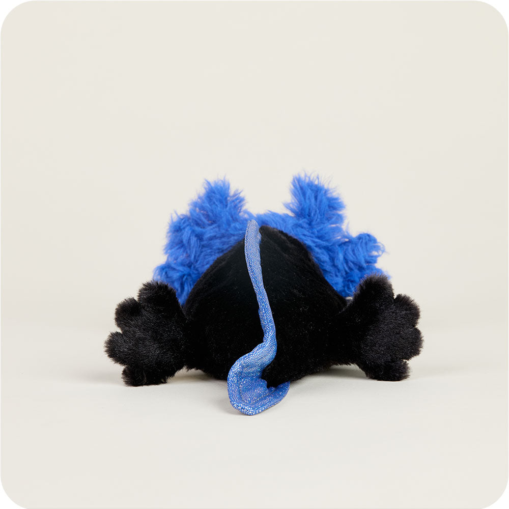 Black Axolotl Warmies Junior - Cozy Glow