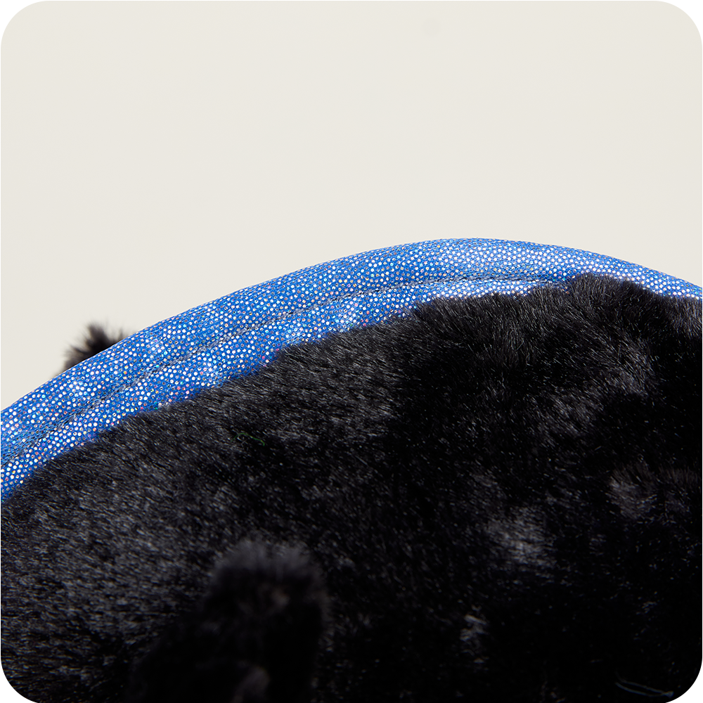 Black Axolotl Warmies Junior - Cozy Glow