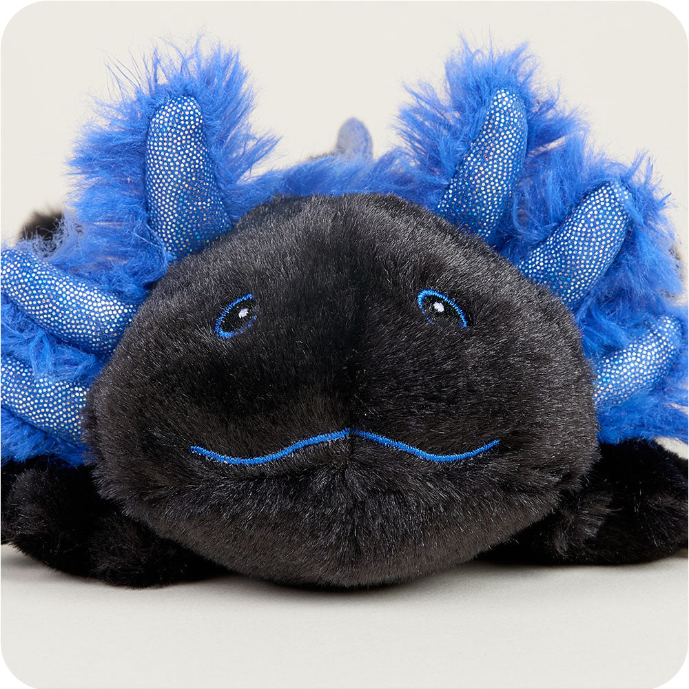 Black Axolotl Warmies Junior - Cozy Glow