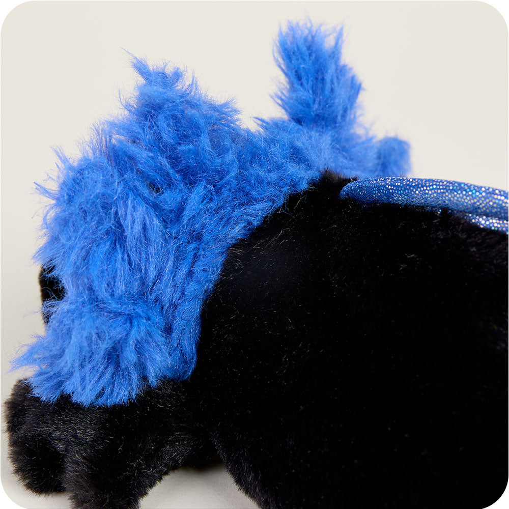 Black Axolotl Warmies Junior - Cozy Glow