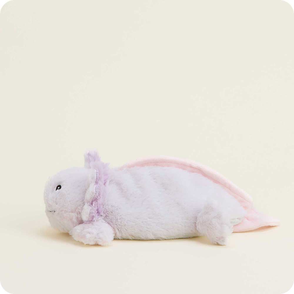 Pink Axolotl Warmies Junior - Home Glow