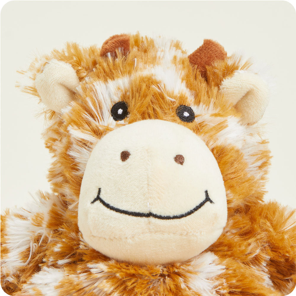 Giraffe Warmies Junior - Cozy Glow