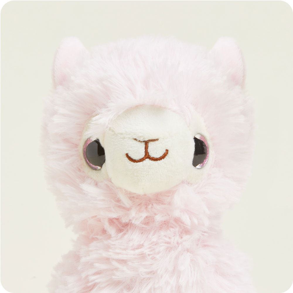 Pink Llama Warmies Junior - Home Glow