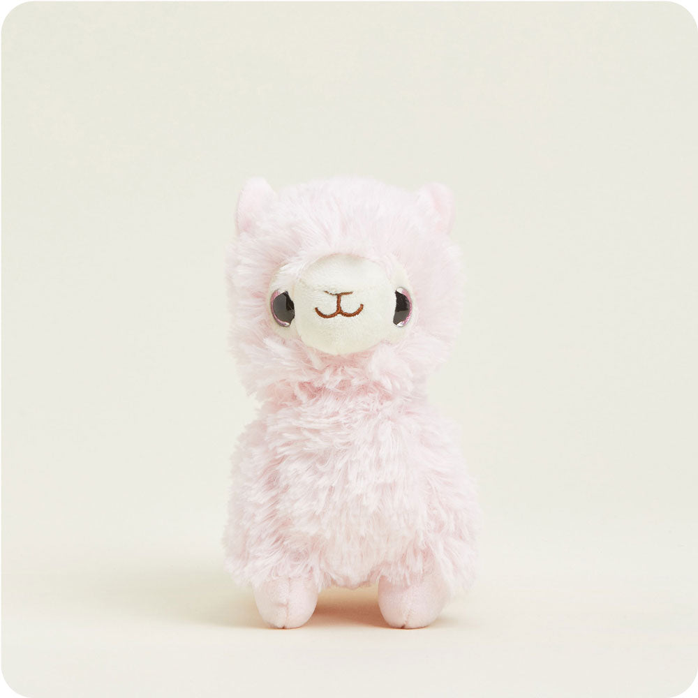Pink Llama Warmies Junior - Home Glow