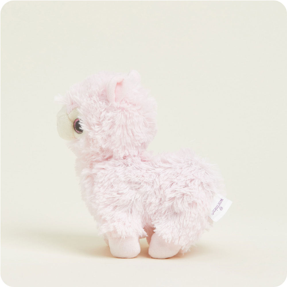 Pink Llama Warmies Junior - Home Glow