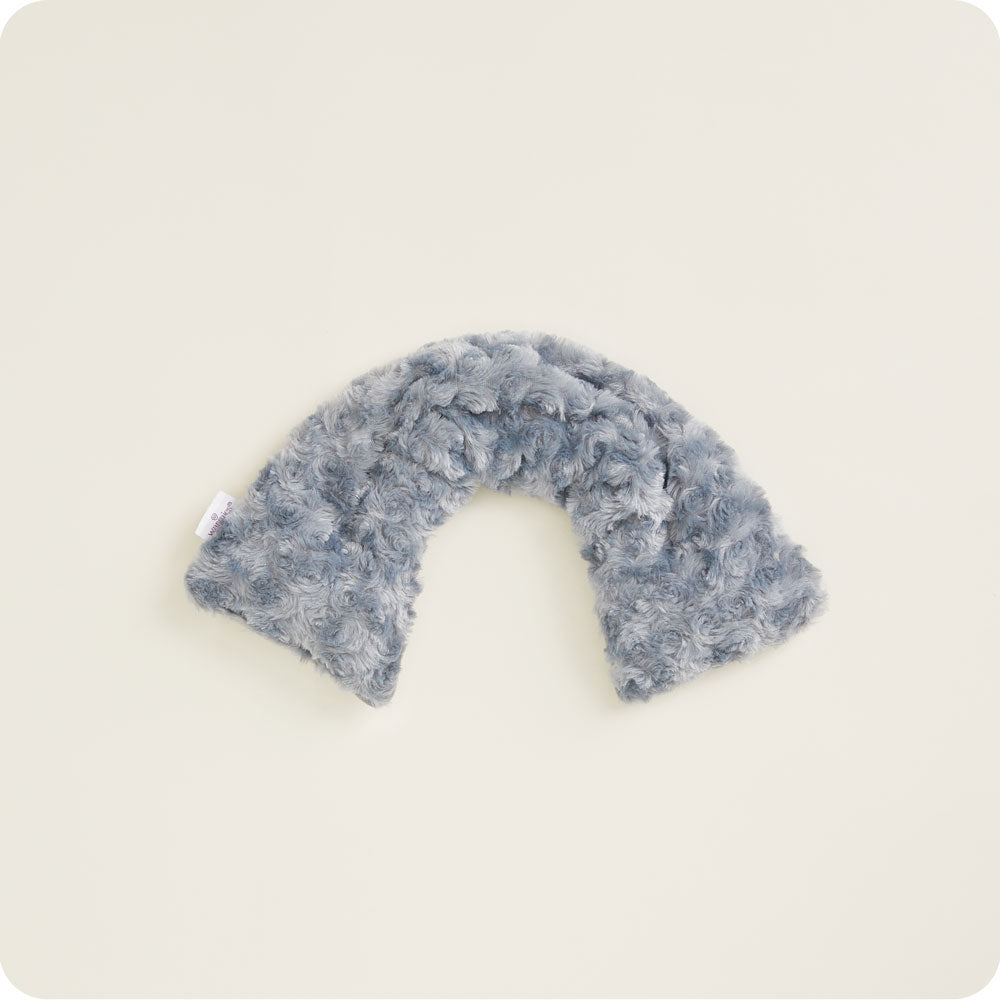 Curly Gray Neck Wrap Warmies - Clean Setup