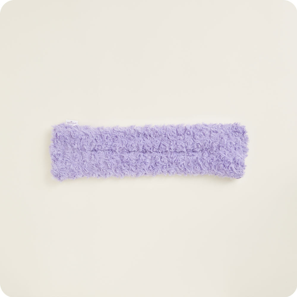 Curly Purple Neck Wrap Warmies - Easy Stow