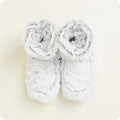 Marshmallow Gray Boots Warmies® - Classic Notes