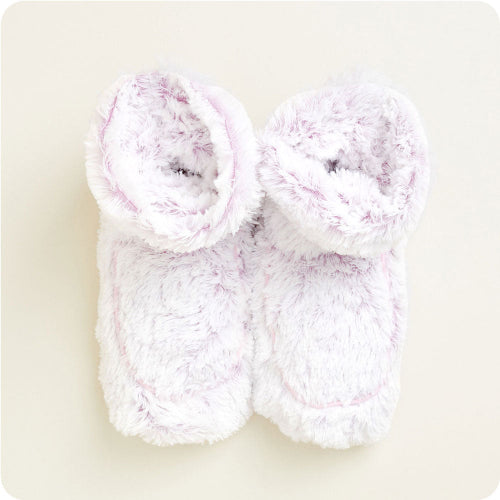 Marshmallow Lavender Boots Warmies® - Gentle Mist