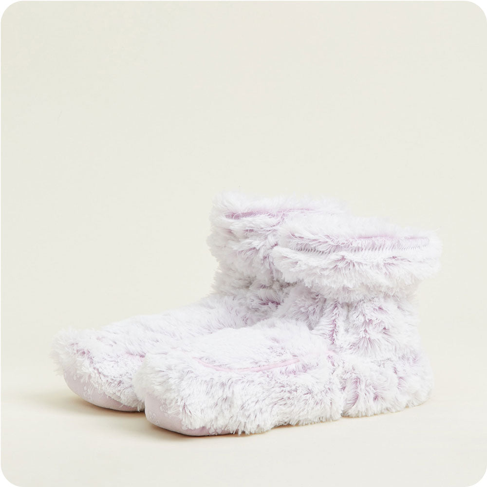 Marshmallow Lavender Boots Warmies® - Gentle Mist