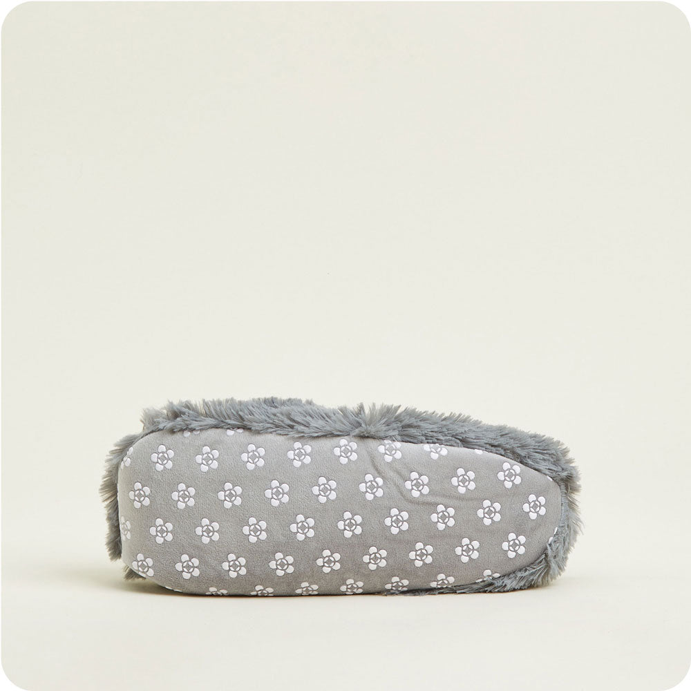 Gray Slippers Warmies® - Home Glow