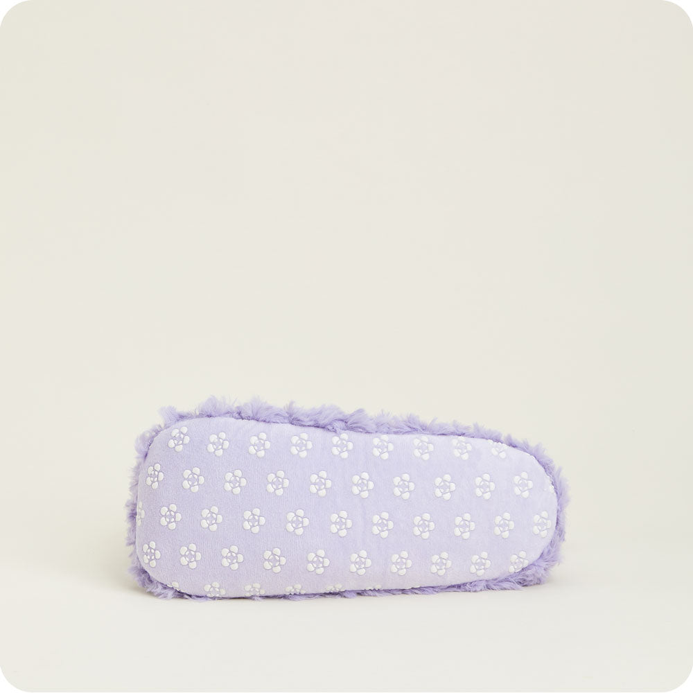 Curly Purple Slippers Warmies® - Clean Mood