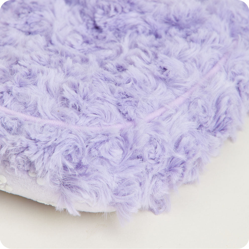 Curly Purple Slippers Warmies® - Clean Mood