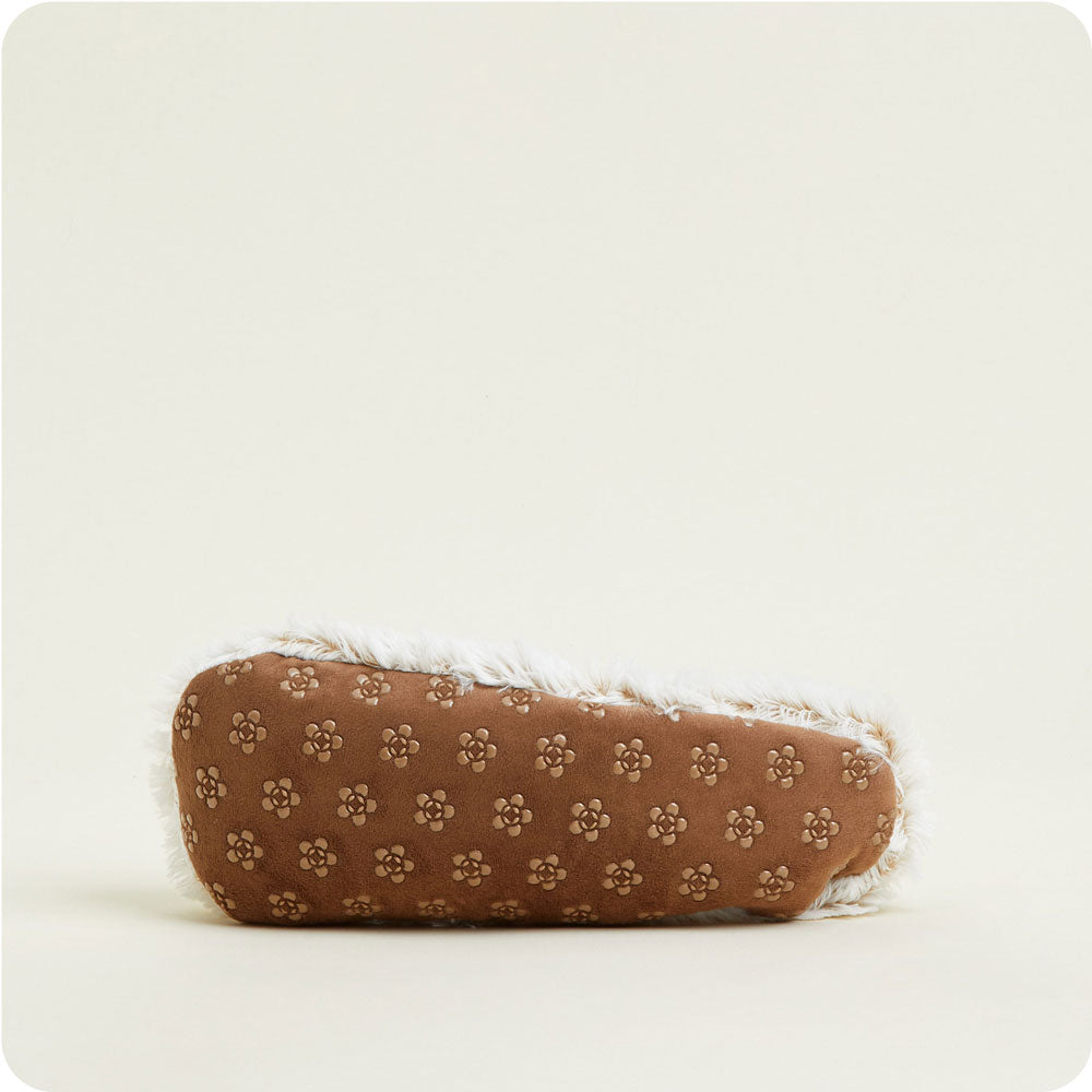 Marshmallow Brown Slippers Warmies® - Cozy Glow