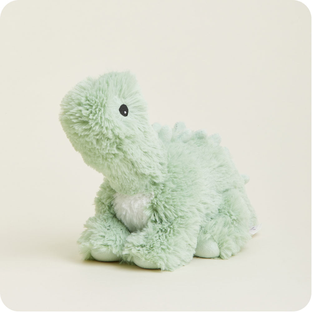 Green Long Neck Dinosaur Warmies - Warm Blend