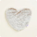 Marshmallow Brown Heart Heat Pad Warmies - Clean Comfort
