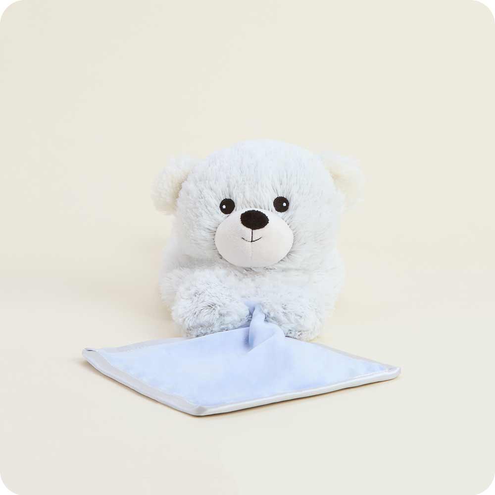Marshmallow Bear Blankie Warmies - Classic Notes