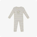 Marshmallow Bear Long Pajamas - Easy Set