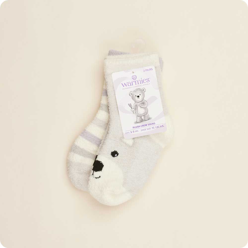 Marshmallow Bear Non-Slip Socks - Warm Hugs