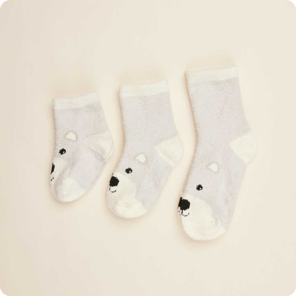 Marshmallow Bear Non-Slip Socks - Warm Hugs