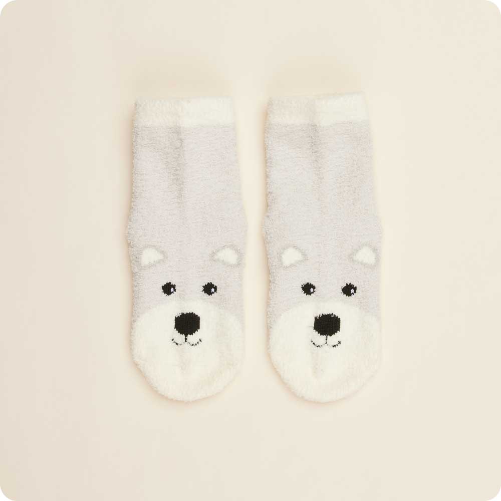 Marshmallow Bear Non-Slip Socks - Warm Hugs