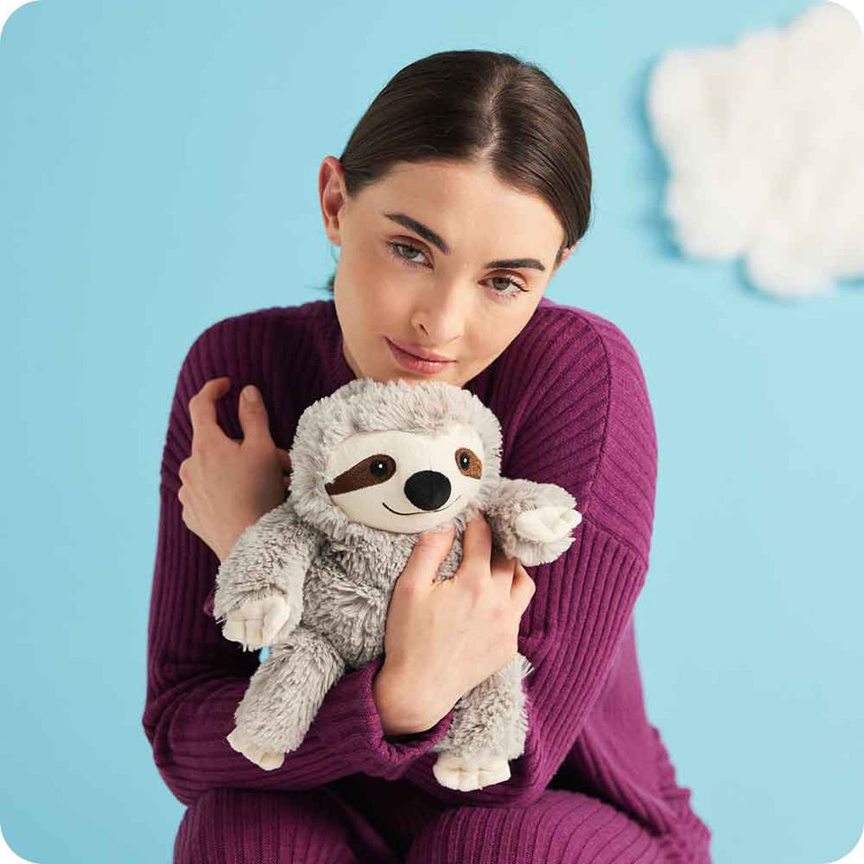 Gray Sloth Warmies - Easy Spritz