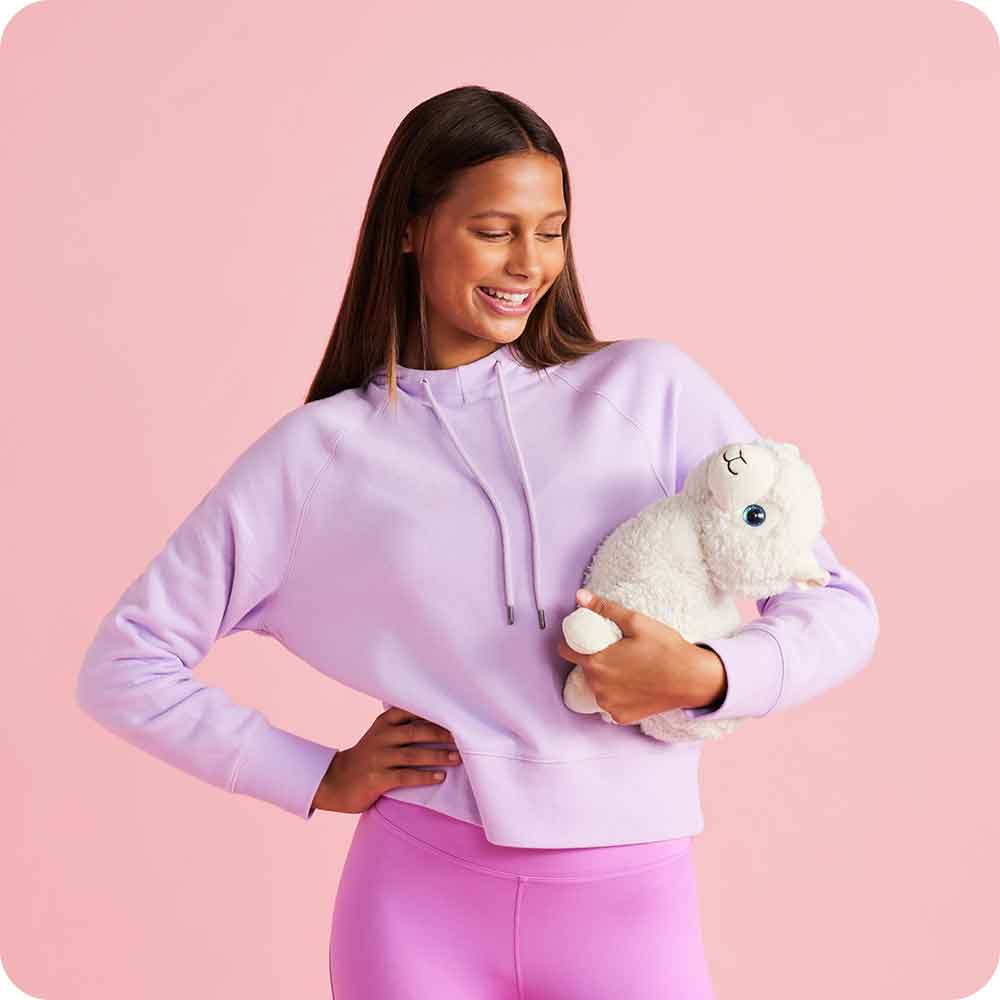 White Llama Warmies - Warm Blend