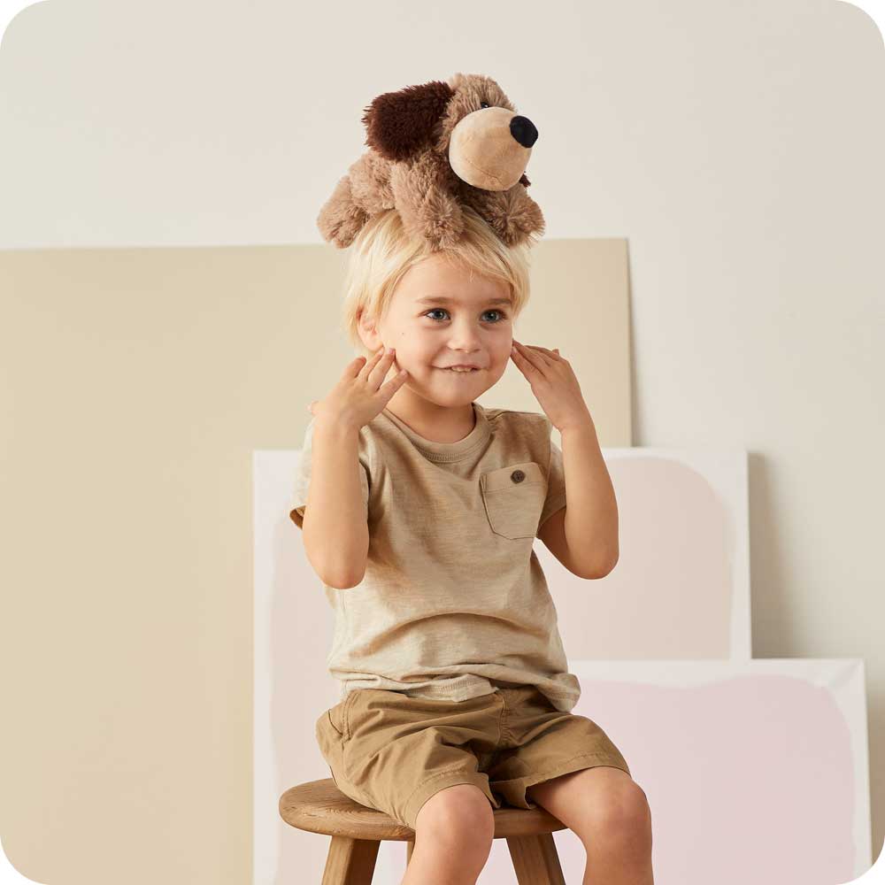 Brown Dog Warmies - Daily Scent