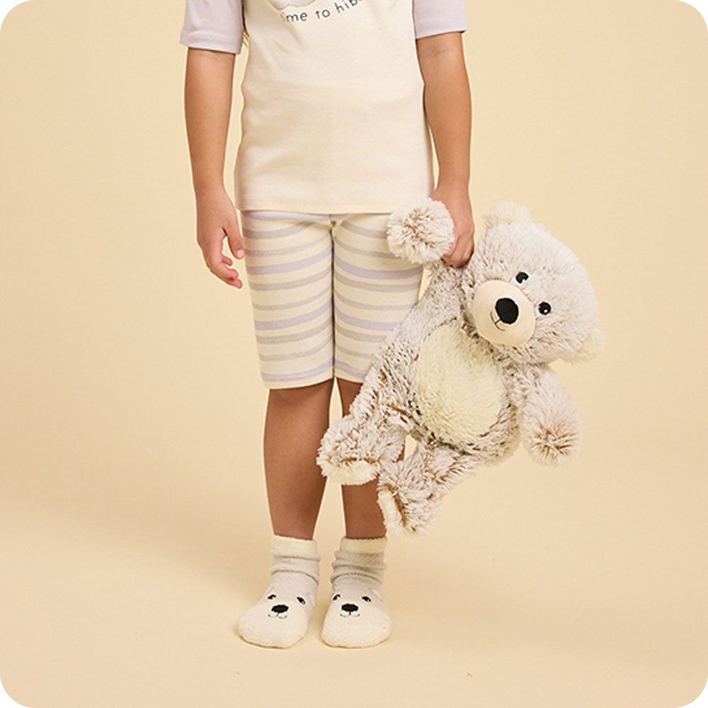 Marshmallow Bear Non-Slip Socks - Warm Hugs