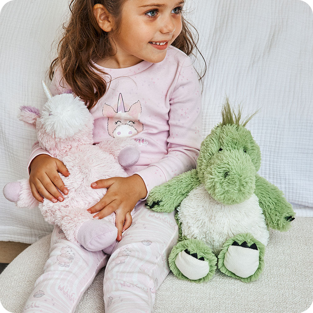 Green Dinosaur Warmies - Bright Scent